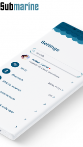 اسکرین شات برنامه Submarine for EMUI 10/9 Theme 3