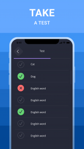 اسکرین شات 2 برنامه English Words A1-C1 | 2Shine