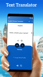 اسکرین شات برنامه English Persian Translator 1