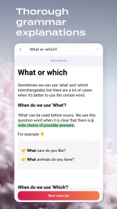 اسکرین شات 3 برنامه English Grammar and Vocabulary