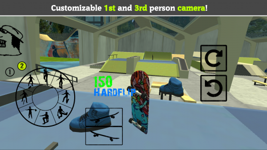 اسکرین شات بازی Skateboard FE3D 2 3