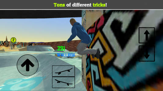اسکرین شات بازی Skateboard FE3D 2 2