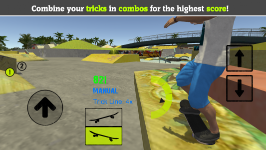 اسکرین شات 4 بازی Skateboard FE3D 2