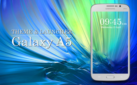 اسکرین شات برنامه Theme for Galaxy A5 1