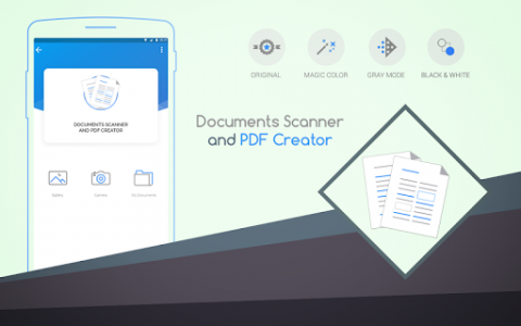 اسکرین شات برنامه Document Scanner & PDF Creator 4