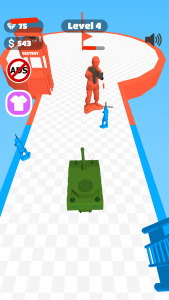 اسکرین شات 3 بازی Rush War: Army Commander