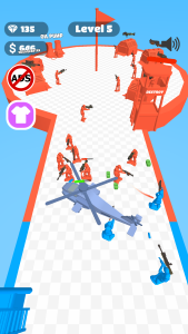 اسکرین شات 2 بازی Rush War: Army Commander