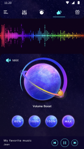 اسکرین شات برنامه Equalizer Bass & Volume Boost 6