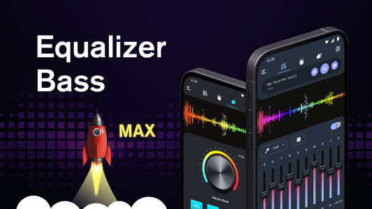 اسکرین شات 1 برنامه Equalizer Bass & Volume Boost