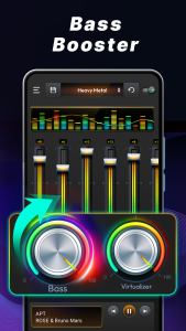 اسکرین شات 4 برنامه Equalizer Pro - Bass Booster