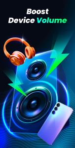 اسکرین شات 5 برنامه Volume Bass Booster, Equalizer