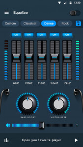 اسکرین شات برنامه Music Equalizer - Bass Booster 4