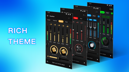 اسکرین شات برنامه Music Equalizer - Bass Booster 1