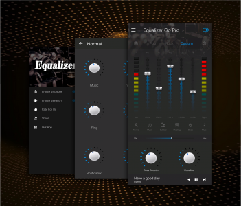 اسکرین شات 1 برنامه Equalizer Bass Booster