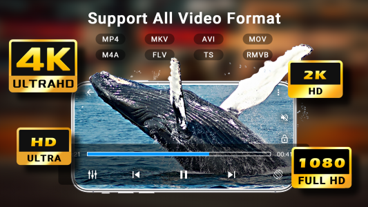 اسکرین شات برنامه HD Video Player All Format 1