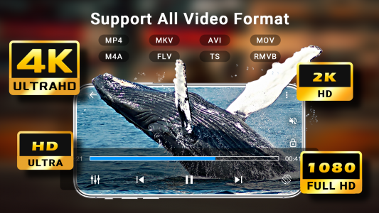 اسکرین شات 1 برنامه HD Video Player All Format
