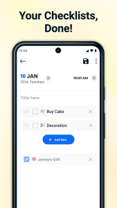 اسکرین شات 5 برنامه Notepad - Notes and Notebook