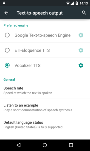 اسکرین شات برنامه Vocalizer TTS Voice (English) 6