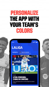 اسکرین شات برنامه LALIGA: Official App 3