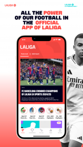 اسکرین شات 1 برنامه LALIGA Official App 2025/26