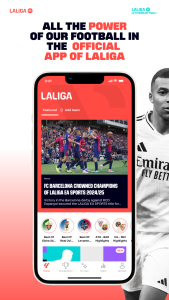 اسکرین شات 1 برنامه LALIGA Official App 2025/26