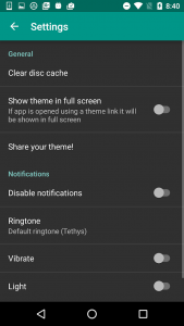 اسکرین شات برنامه Themes for Plus Messenger 5