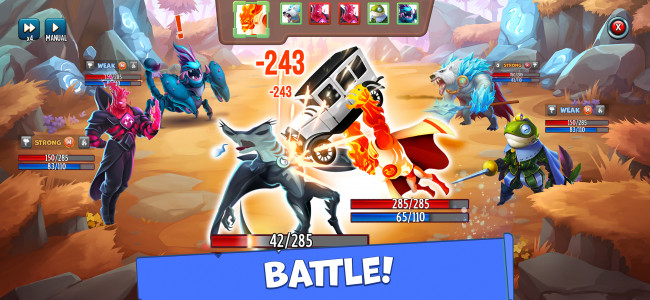 اسکرین شات 1 بازی Monster Legends