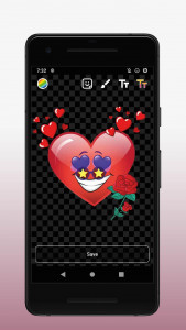 اسکرین شات 3 برنامه Emoji Sticker Editor WASticker