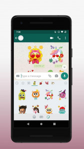 اسکرین شات 6 برنامه Emoji Sticker Editor WASticker
