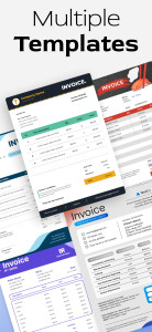 اسکرین شات 2 برنامه Invoice Maker & Estimate Maker