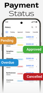 اسکرین شات 5 برنامه Invoice Generator and Estimate