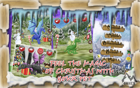 اسکرین شات بازی Dragon Pet: Christmas 1