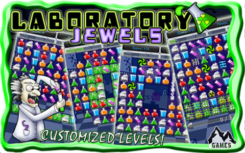 اسکرین شات بازی Laboratory Jewels 1