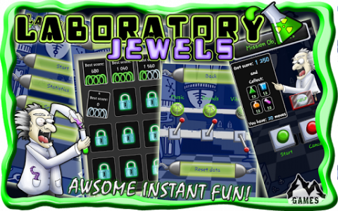 اسکرین شات بازی Laboratory Jewels 4