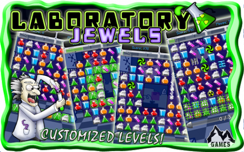 اسکرین شات بازی Laboratory Jewels 3