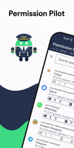 اسکرین شات 1 برنامه Permission Pilot