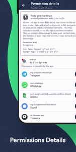 اسکرین شات 4 برنامه Permission Pilot