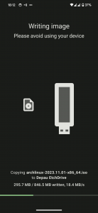 اسکرین شات 4 برنامه EtchDroid ISO to USB Writer