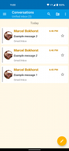 اسکرین شات 3 برنامه FairEmail, privacy aware email