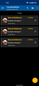اسکرین شات 5 برنامه FairEmail, privacy aware email