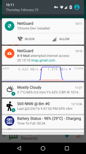 اسکرین شات برنامه NetGuard - no-root firewall 5