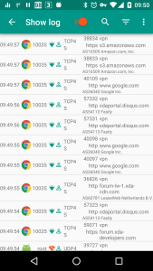 اسکرین شات 7 برنامه NetGuard - no-root firewall
