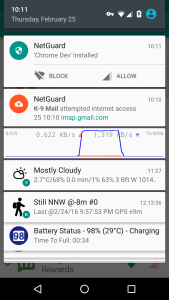 اسکرین شات 5 برنامه NetGuard - no-root firewall
