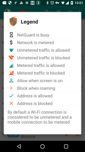 اسکرین شات برنامه NetGuard - no-root firewall 4