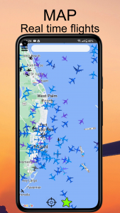 اسکرین شات برنامه Air Traffic - flight tracker 1
