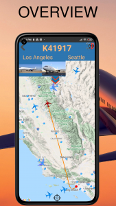 اسکرین شات 2 برنامه Air Traffic - flight tracker