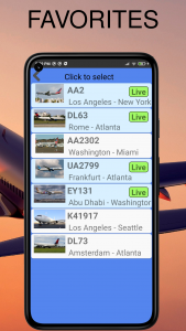 اسکرین شات برنامه Air Traffic - flight tracker 7