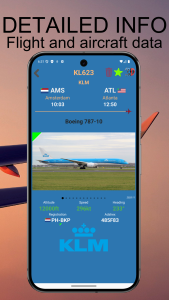 اسکرین شات 4 برنامه Air Traffic - flight tracker