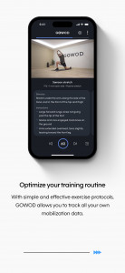 اسکرین شات 4 برنامه GOWOD – Mobility & Stretching
