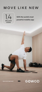 اسکرین شات 1 برنامه GOWOD – Mobility & Stretching